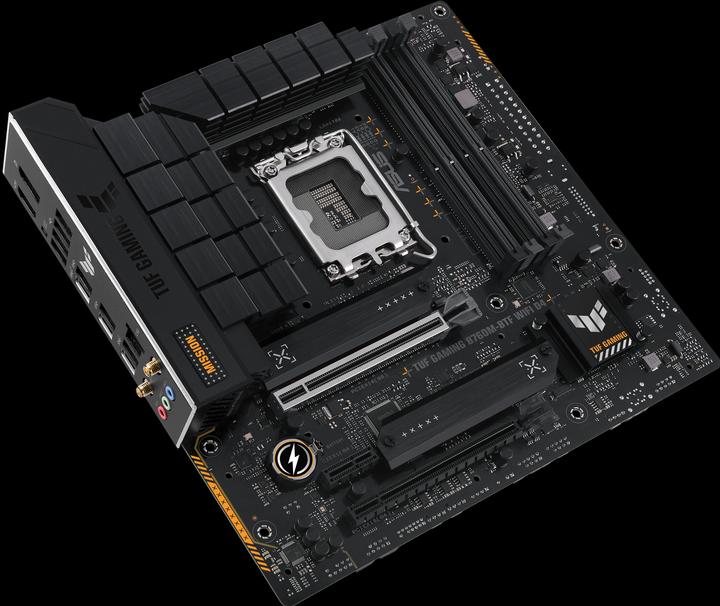 Image du produit ASUS TUF Gaming B760M-BTF D4 (LGA 1700, Intel B760, mATX)