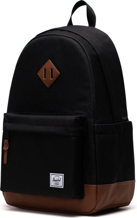 Actual product image Herschel Heritage Black/Tan Backpack, 24 l (24 l)
