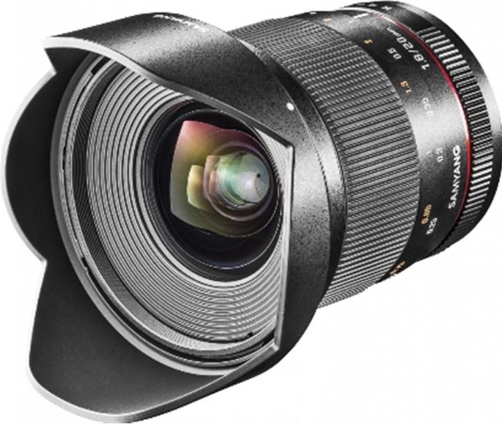 Actual product image Samyang 20mm f/1.8-22 ED AS UMC - Sony E (Sony E, full size)