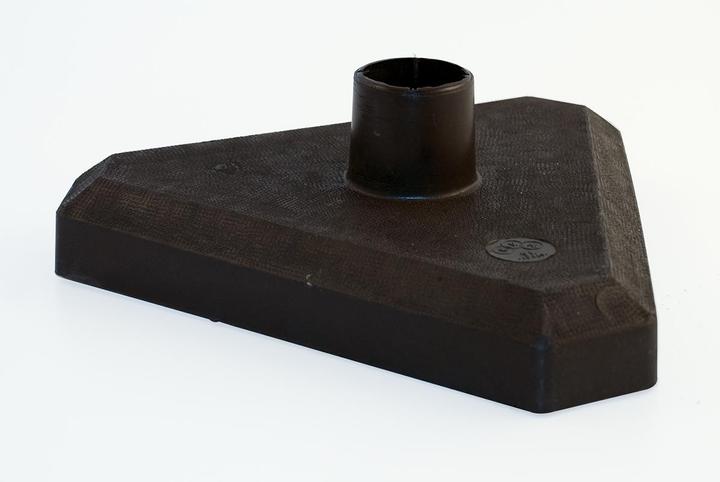Image du produit Brady Pied en béton pour poteau, noir, 290 x 90mm (1 pièce)