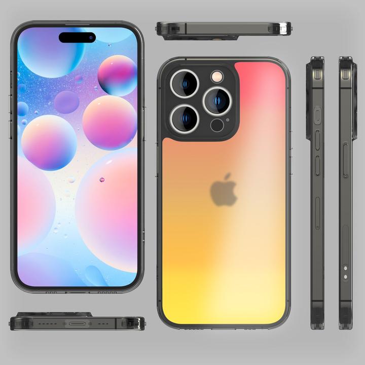 Produktbild Nalia Durchscheinende Harte Hülle mit Farbwechsel (Apple iPhone 14 Pro)