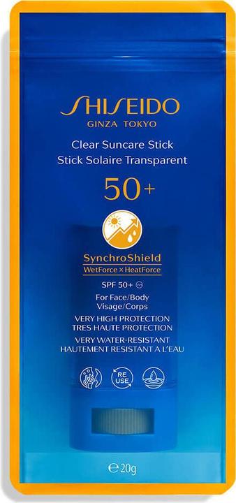 Immagine prodotto Shiseido Stick solare chiaro (Crema solare, SPF 50+, 20 g)
