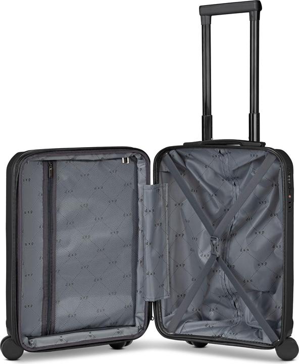 Immagine prodotto D&N South Dakota 4 Rollen Kabinentrolley S 56 cm mit Dehnfalte (40 l, Bagaglio a mano (fino a 50 litri))