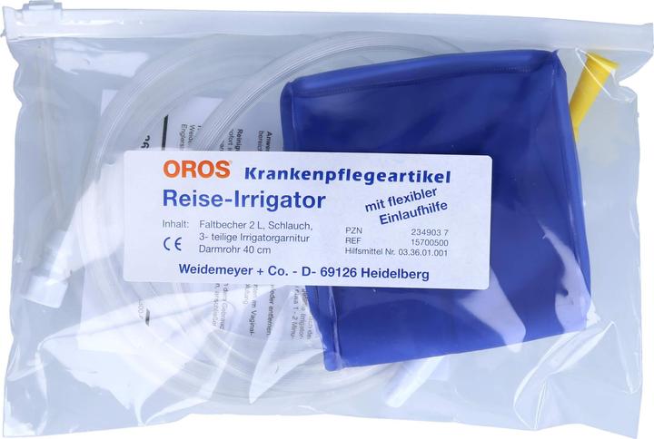 Produktbild Oros Apparel OROS Reise-Irrigator Komplett-Set, 1 St. Packung (1 x)