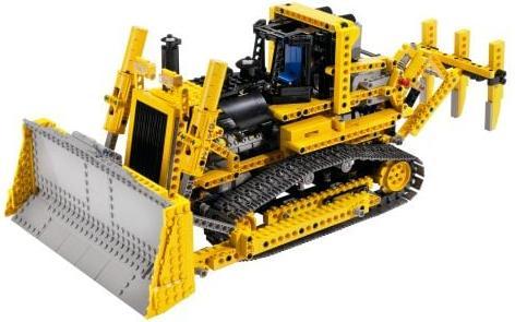 Produktbild LEGO Technic End-Of-Live Set RC Bulldozer (mit Motor) - 8275 NEU! Teile 1384x (8275)