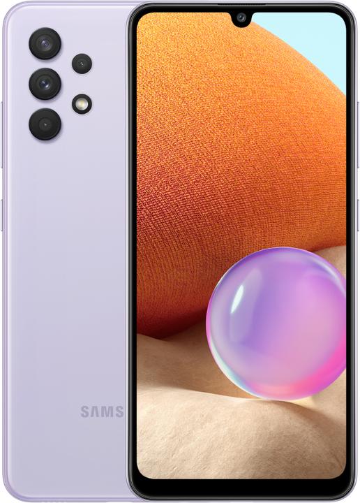 Samsung Galaxy A32 5G (128 GB, Lavender, 6.50", Hybrid Dual SIM, 48 Mpx, 5G)