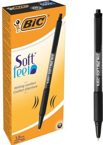 Actual product image Bic Soft Feel (Black, 12 x)