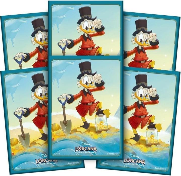 Produktbild Ravensburger Disney Lorcana Trading Card Game: Set 3 - Kartenhüllen Motiv A