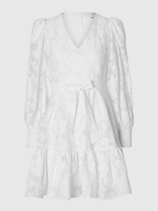 Produktbild Selected Femme Geblümtes Langarm Minikleid (38)