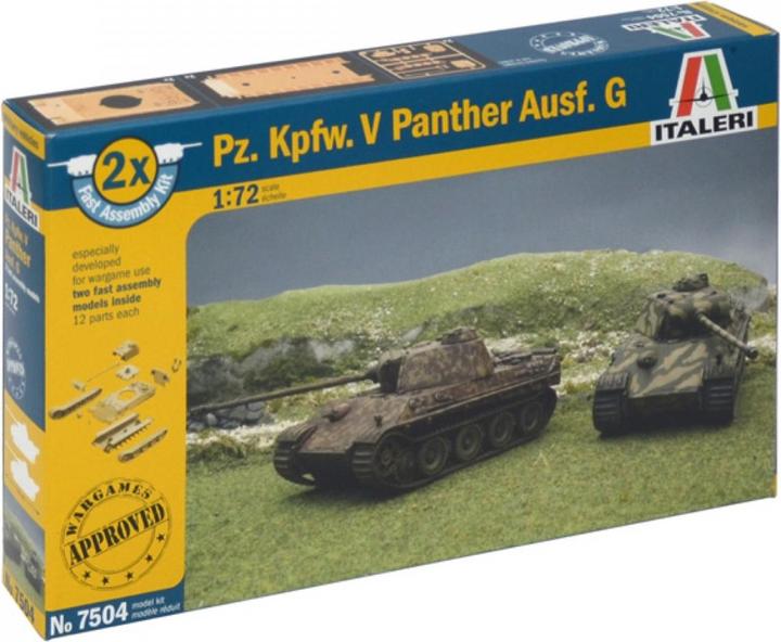 Actual product image Italeri Pz.Kpfw.V Panther Ausf.G