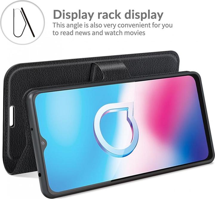 Image du produit Screenguard Housse cuir Alcatel 3L 2021 Leather Guard (Alcatel 3L)