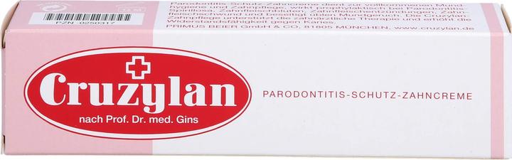 Cruzylan Parodontitis Schutz Zahncreme, 70 g Zahncreme