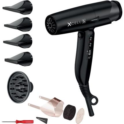 Image du produit Gamma Più GAMMA+ XCELL S Sèche-cheveux ionique 290g Sèche-cheveux ultra-léger avec effet antibactérien