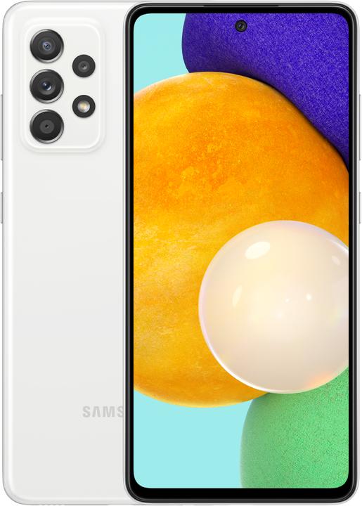Actual product image Samsung Galaxy A52 5G (128 GB, White, 6.40", Dual SIM, 64 Mpx, 5G)