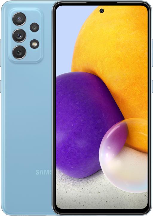 Produktbild Samsung Galaxy A72 (128 GB, Blue, 6.70", Hybrid Dual SIM, 4G)