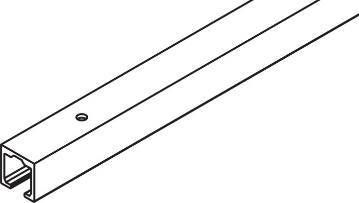 Immagine prodotto HAWA Clipo 15 a binario unico perforato per l'avvitamento