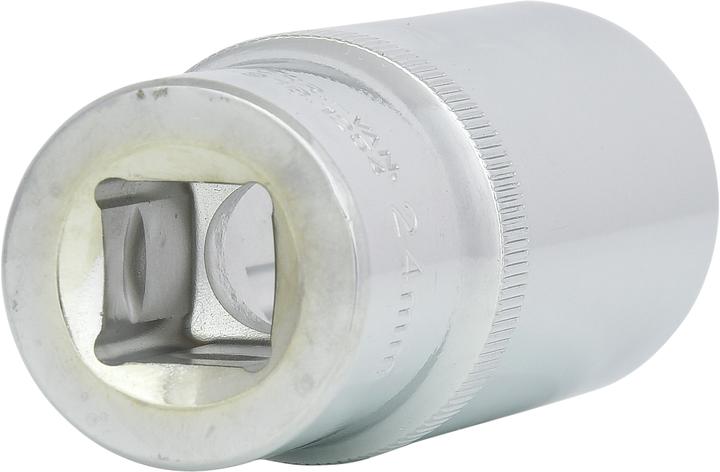 Produktbild KS Tools 1/2" CHROMEplus Sechskant-Stecknuss lang (24 mm)