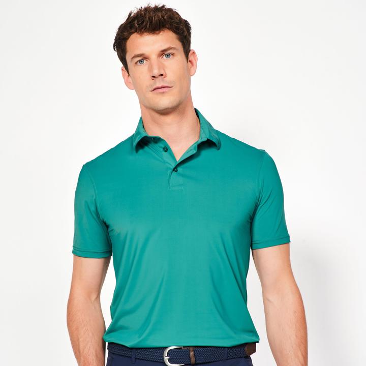 Inesis Herren Golf Funktions-Poloshirt - WW900 zederngrün (XXL)