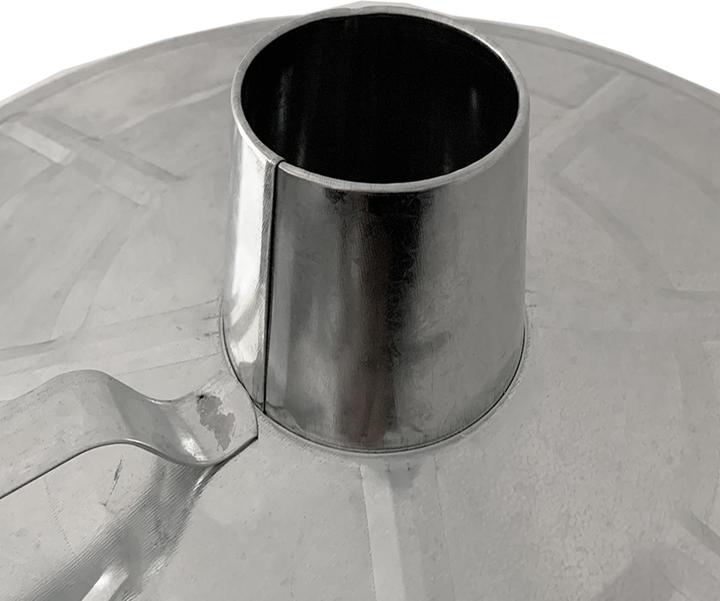 Actual product image Mojawo Fire Barrel Galvanised 75L Incineration Barrel Incineration Bucket (75 l)