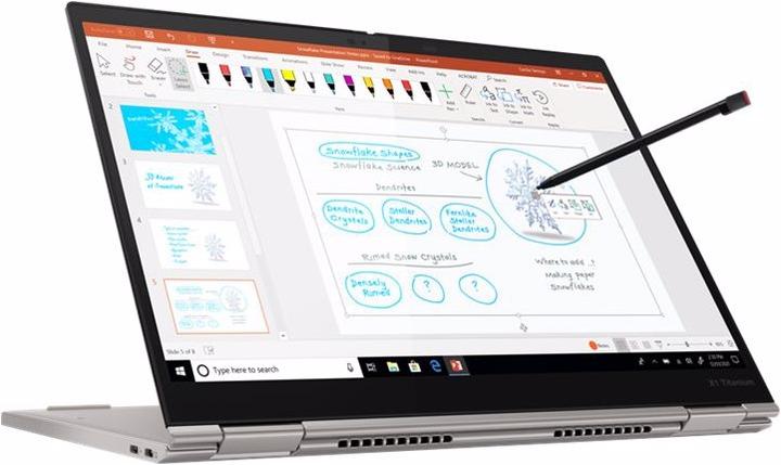 Actual product image Lenovo ThinkPad X1 Titanium Yoga G1 (13.50", Intel Core i5-1130G7, 16 GB, 512 GB, CH)