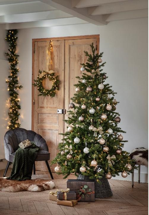Image du produit Everlands Allison LED Sapin de Noël vert 210 cm