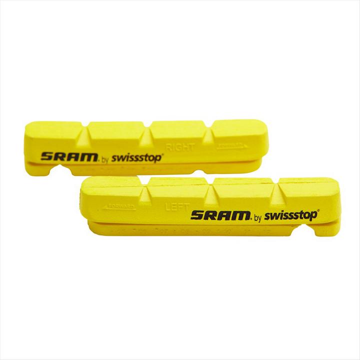 Immagine prodotto Sram Pastiglie freno Road CX per cerchi in carbonio 2 pezzi (SRAM, Gomma)