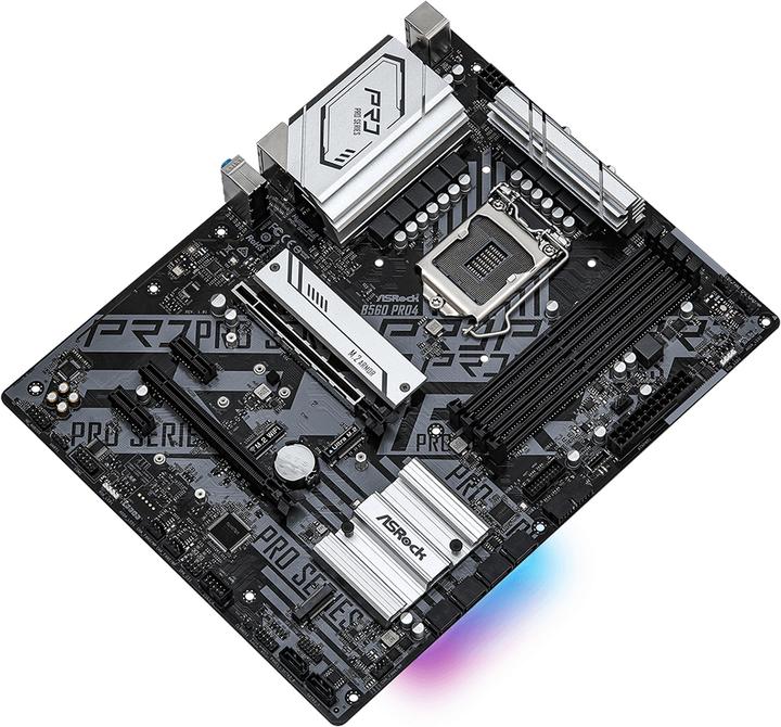 Produktbild AsRock B560 Pro4 (LGA 1200, Intel B560, ATX)