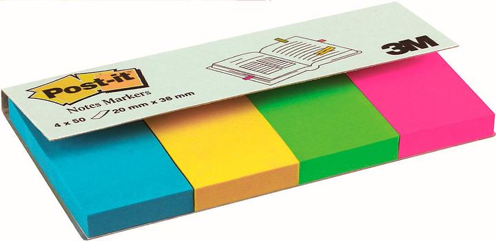 Image du produit Post-it marqueur de page (20 x 38 mm)