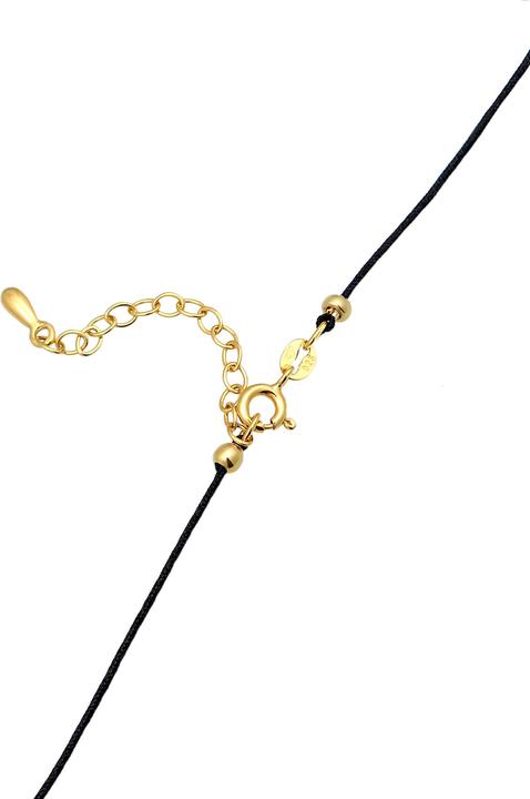 Immagine prodotto Elli Collana Choker Saetta Nylon Catena Argento 925 (Argento 925, Nessuna pietra preziosa, Nylon, 36 cm)