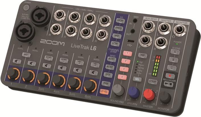 Actual product image Zoom L-6 LiveTrak (Studio- and Livemixer)