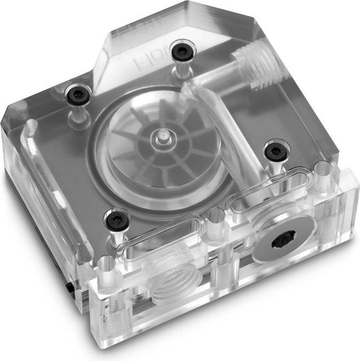 Immagine prodotto EKWB EK-Quantum Scalar Flowmeter Top-To-Bottom D-RGB