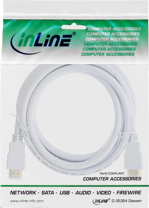 Produktbild InLine HDMI (Typ A) — HDMI (Typ A) (0.50 m, HDMI)