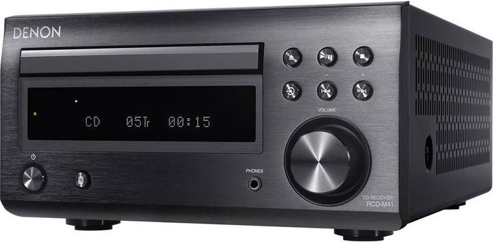 Image du produit Denon RCDM41BKE2 (Bluetooth, Lecteur de CD, 1x 60 W)