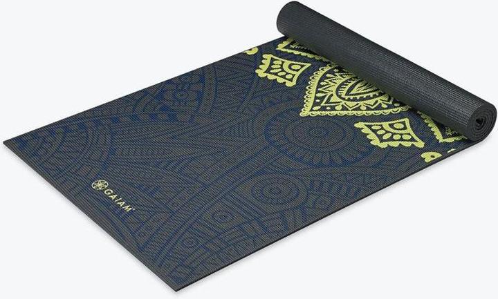 Gaiam 6 mm Premium Printed Yoga Mat (6 mm)