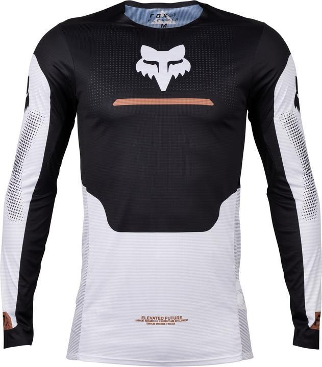 Fox Jersey 24 Flexair Ical Blk/Wht
