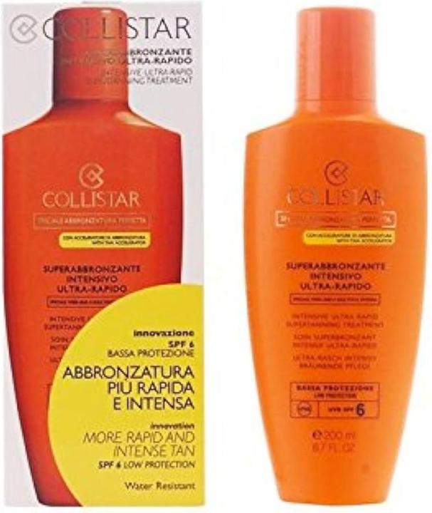 Actual product image Collistar Intensive (Sun cream face, Up to SPF 10, 200 ml)