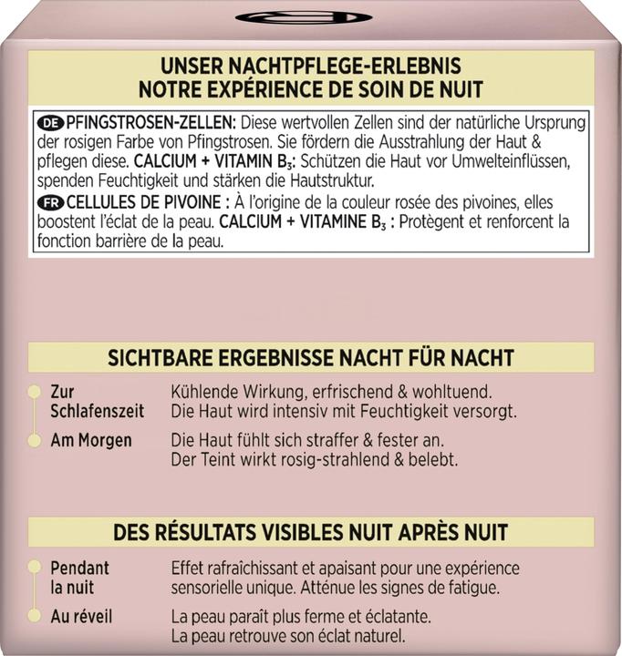 Valeurs nutritives et ingrédients MGA Eh bien (50 ml, Crème 24h)