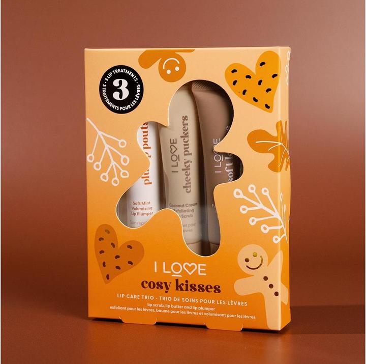 Produktbild I Love Cosy Kisses Lip Care (Lippenpflege Set, 15 ml)