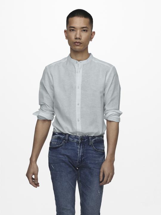 Produktbild Only & Sons Onscaiden Life Ls Solid Linen Mao Noos (XS)