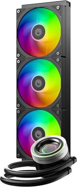 Actual product image ID-Cooling FX360 INF Black - CPU Vandkling - Max 27 dBA