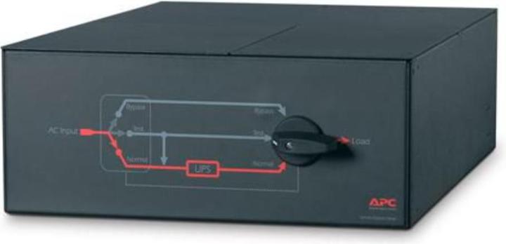 Actual product image APC ServiceBypassPanel SUA / SURT-D black 4U rack/tower conversion