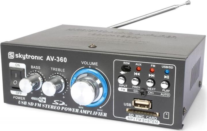 Actual product image Skytronic Mini Amplifier AV360 (Amplifier)