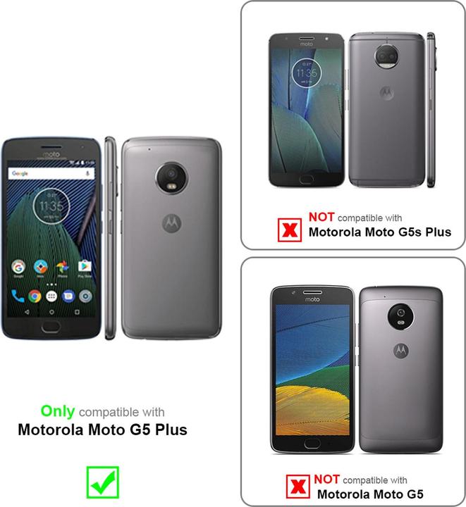 Immagine prodotto Cadorabo Copertina del libro Jeans Optics (Motorola Moto G5 Plus)