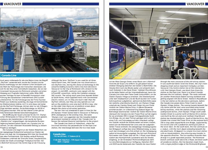 Produktbild Urban Rail in Canada (Deutsch, Robert Schwandl, 2024)