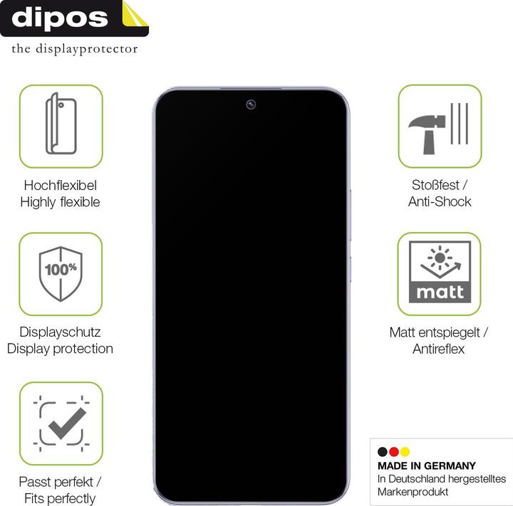 Actual product image Dipos Full Cover Screen Protector Matte (1 Piece, Realme Q3 Pro 5G)
