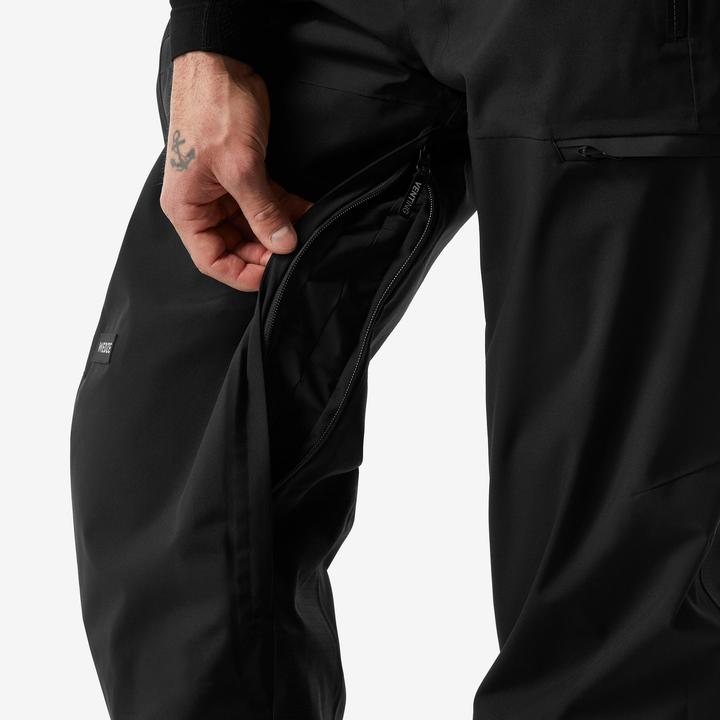 Produktbild Dreamscape Snowboardhose Latzhose Herren wasserdicht - 900 schwarz (XL)