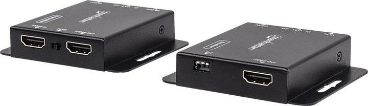 Produktbild Manhattan HDMI over Ethernet Extender Kit Signalverstaerker 1080p bis zu 50 m ueber ein Cat6-Netzwerkkabel...