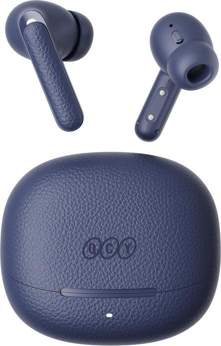 Actual product image QCY TWS Buds HT15 ANC Headphones (blue) (ANC, Wireless)