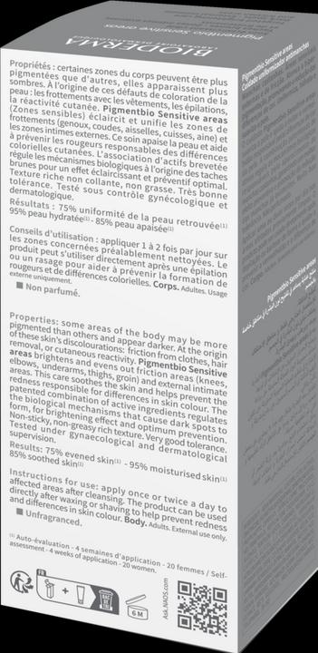 Produktbild Bioderma Pigmentbio Sensitive Areas (Körpercreme, 75 ml)