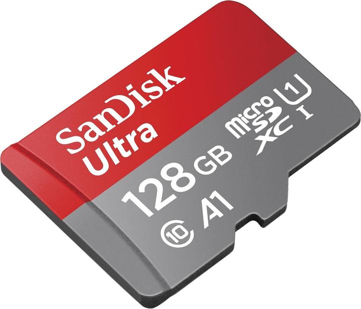 Immagine prodotto SanDisk Adattatore Ultra microSDXC /s+SD (128 GB, microSDXC, U1, UHS-I)